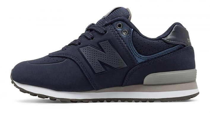 (JR) New Balance 574 'Chip Cat Biru Navy' KL574A4G Buy (JR) New Balance 574 'Chip Cat Biru Navy' KL574A4G