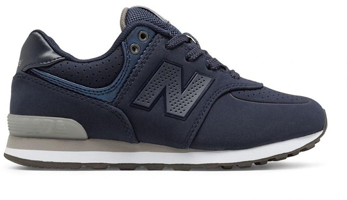 (JR) New Balance 574 'Chip Cat Biru Navy' KL574A4G Order (JR) New Balance 574 'Chip Cat Biru Navy' KL574A4G