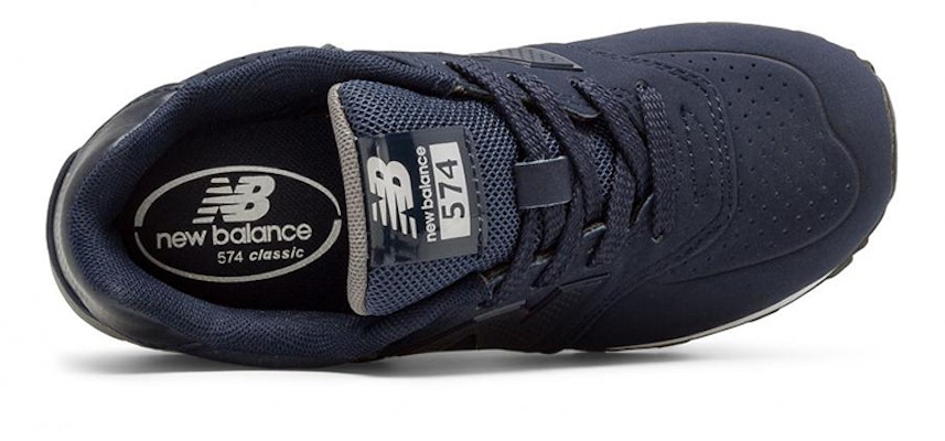 (JR) New Balance 574 'Chip Cat Biru Navy' KL574A4G Lookbook (JR) New Balance 574 'Chip Cat Biru Navy' KL574A4G