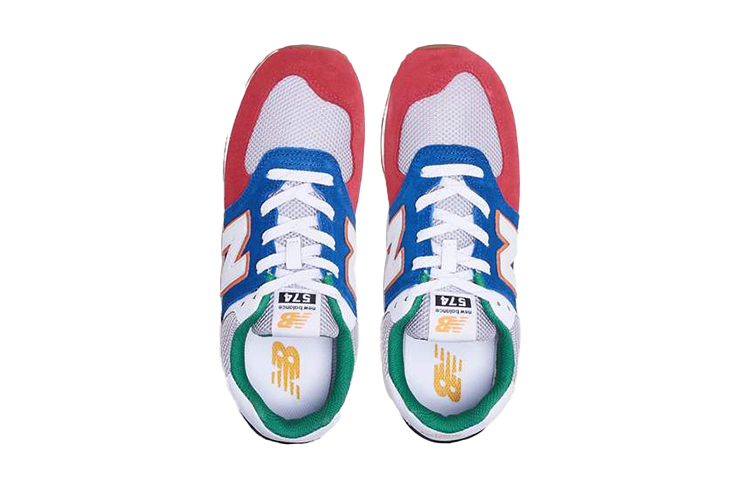 Lookbook (JR) 뉴발란스 574 레드블루블랙 (New Balance 574 Red Blue Black) GC574DRY