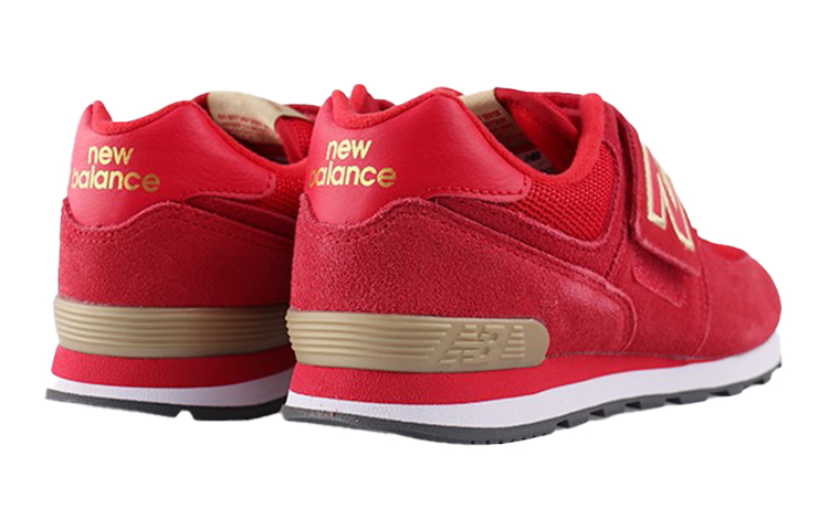 Lookbook (JR) New Balance 574 'Rojo Zapatillas Running Bajo' YV574RG