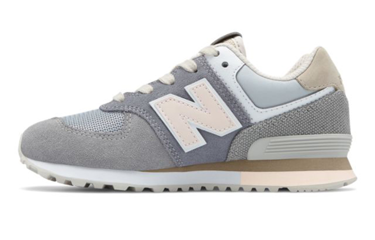 Buy 大童 New Balance 574 復古浪潮低幫跑步鞋 灰色