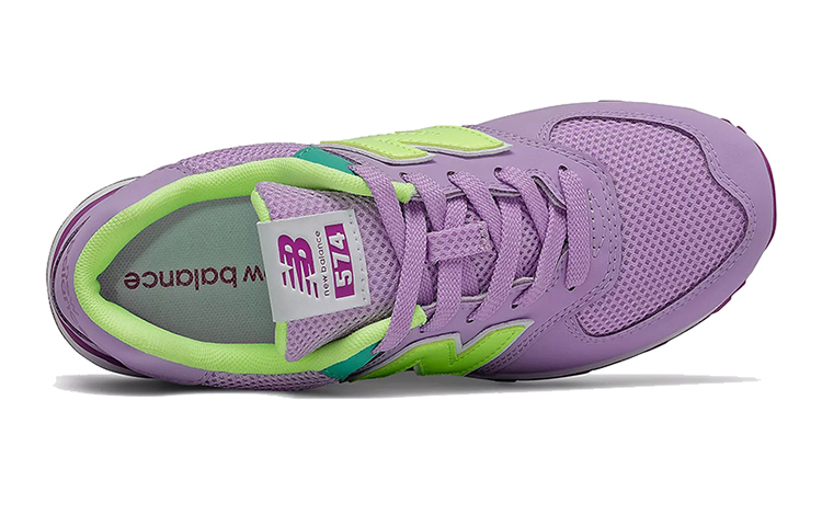 Lookbook (JR) 新百伦 574 '紫罗兰' 运动鞋 GC574BVM