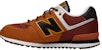 (JR) New Balance 574 'Weekend Expedition Orange' - Jingga Edisi Ekspedisi Hujung Minggu KL574T3G