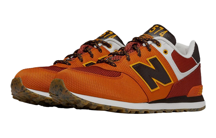 Lookbook (JR) New Balance 574 'Weekend Expedition Orange' Pria Wanita Sneakers KL574T3G