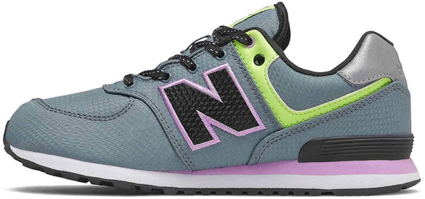 (Youth) New Balance 574 'Windbreaker Blue Black' GC574WG2 Buy (Youth) New Balance 574 'Windbreaker Blue Black' GC574WG2