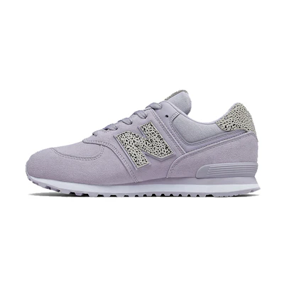 (Youth) NB 574 Animal Print Big Light 'Purple'