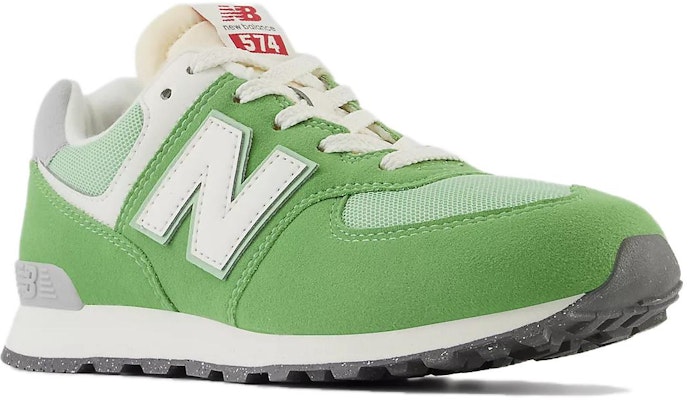 (Youth) New Balance 574 Big Kid 'Chive' GC574RCC Lookbook (Youth) New Balance 574 Big Kid 'Chive' GC574RCC
