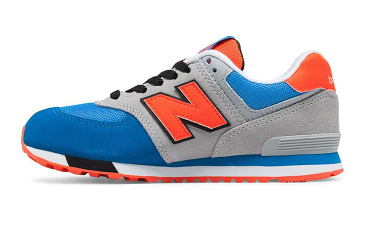 Buy (JR) New Balance 574 大童款‘灰蓝橙’ KL574WJG