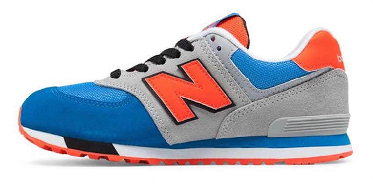 (JR) New Balance 574 大童款‘灰蓝橙’ KL574WJG Buy (JR) New Balance 574 大童款‘灰蓝橙’ KL574WJG
