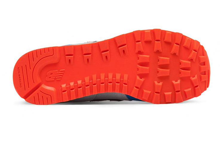 (Youth) NB 574 Big Kid 'Grey Blue Orange' 圖 4