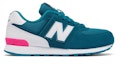 Order (JR) New Balance 574 Kanak-kanak 'Keterlihatan Tinggi - Biru Hijau' KL574CJG