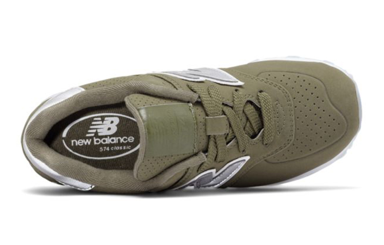 Lookbook 大童 New Balance 574系列 豪華版 Rep 軍綠色