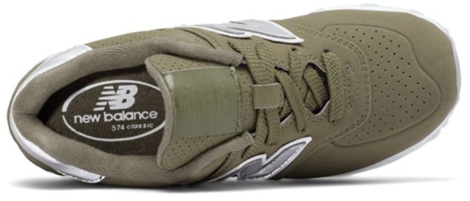 大童 New Balance 574系列 豪華版 Rep 軍綠色 Lookbook 大童 New Balance 574系列 豪華版 Rep 軍綠色
