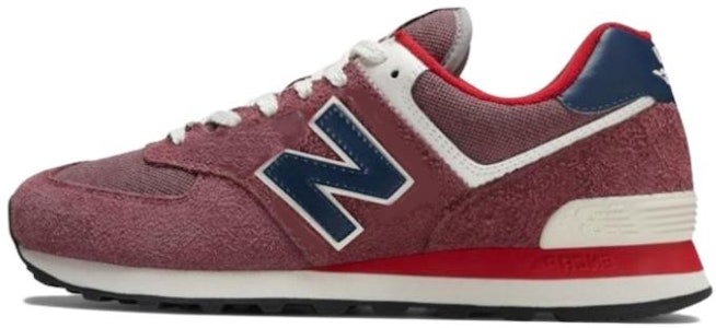 (JR) New Balance 574 Anak Lebar 'Burgundy Tua Navy' GC574NX1-W Buy (JR) New Balance 574 Anak Lebar 'Burgundy Tua Navy' GC574NX1-W
