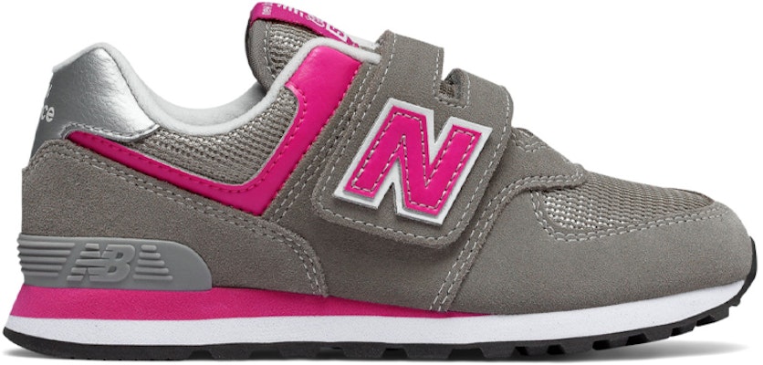 (JR) 뉴발란스 574 코어 그레이/핑크 (New Balance 574 Core Grey/Pink) YV574GP Order (JR) 뉴발란스 574 코어 그레이/핑크 (New Balance 574 Core Grey/Pink) YV574GP