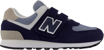 (Youth) New Balance 574 Hook & Loop 'Pigment' PV574RE1-W