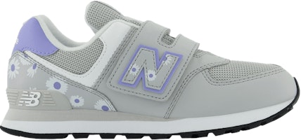 (Youth) New Balance 574 Hook & Loop 'Summer Fog Violet Florals' PV574FR1 (Youth) New Balance 574 Hook & Loop 'Summer Fog Violet Florals' PV574FR1
