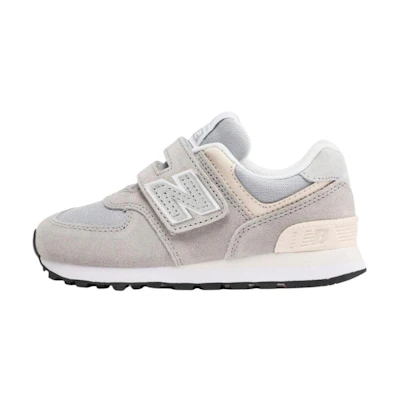 (Youth) NB 574 Hook & Loop 'Team Away Grey'