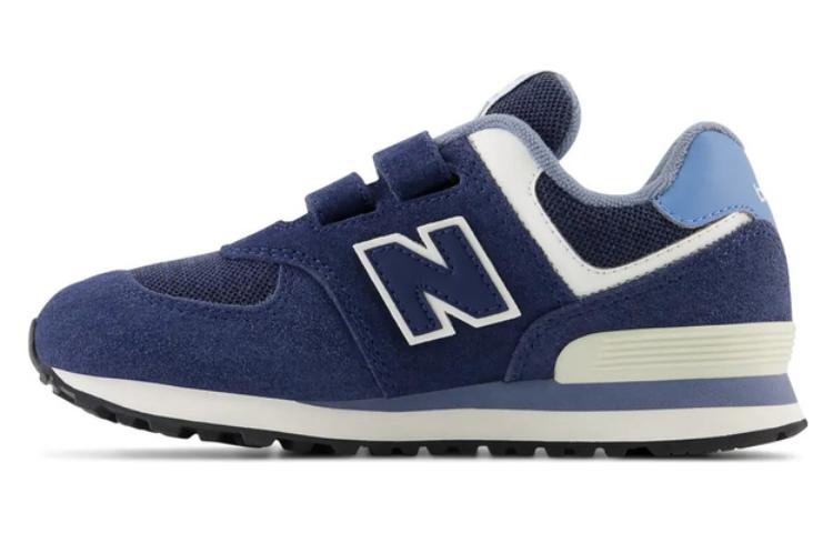 Buy (JR) New Balance 574 魔术贴小童 '海军遗产蓝' PV574ND1