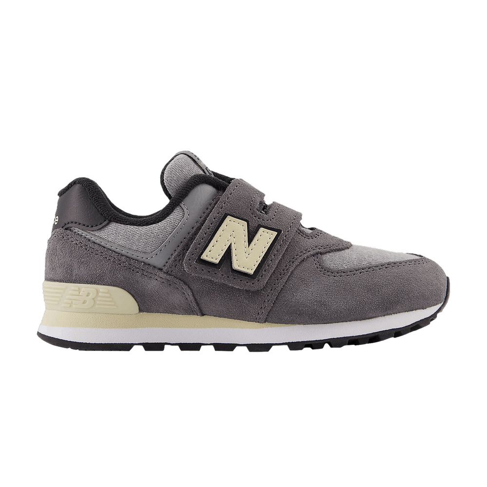 Buy (JR) New Balance 574 Hook & Loop Niño Ancho 'Día Gris 2024 - Imán' PV574LGG-W