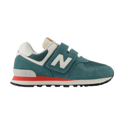 (Youth) NB 574 Hook & Loop Little Kid Wide 'New Spruce'