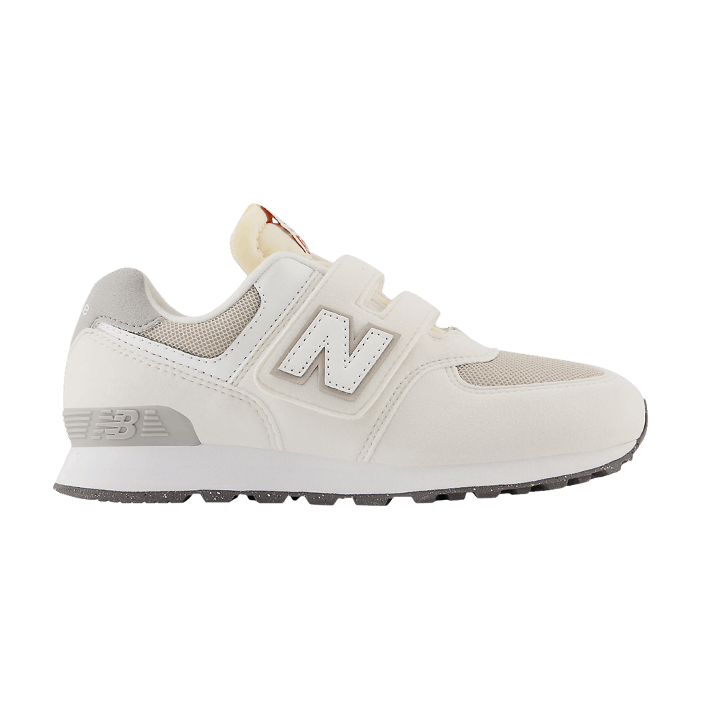 (Youth) New Balance 574 Hook & Loop Little Kid Wide 'Sea Salt' PV574RCD-W