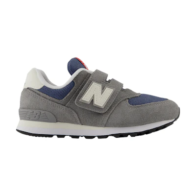 (Youth) NB 574 Hook & Loop Little Kid Wide 'Shadow Grey Vintage Indigo'