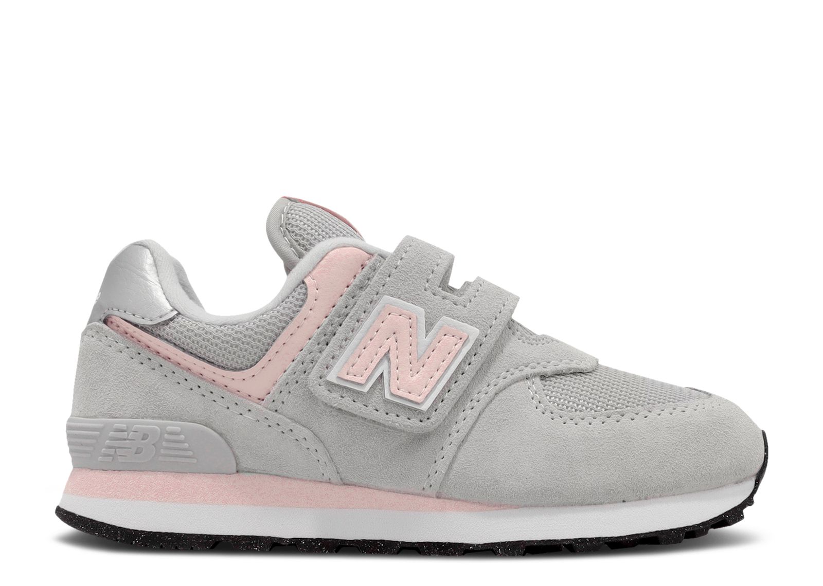 (Youth) New Balance 574 Hook & Loop Little Kid Wide 'Core Pack - Rain Cloud Pink Haze' PV574EVK-W