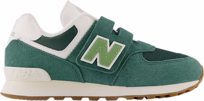 (Youth) New Balance 574 Hook & Loop Little Kid Wide 'NB Athletics - Nightwatch Green' PV574CO1-W (Youth) New Balance 574 Hook & Loop Little Kid Wide 'NB Athletics - Nightwatch Green' PV574CO1-W