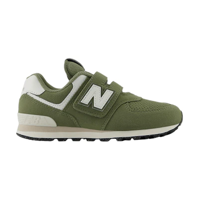 (Youth) NB 574 Hook & Loop Little Kid Wide 'Dark Olivine'