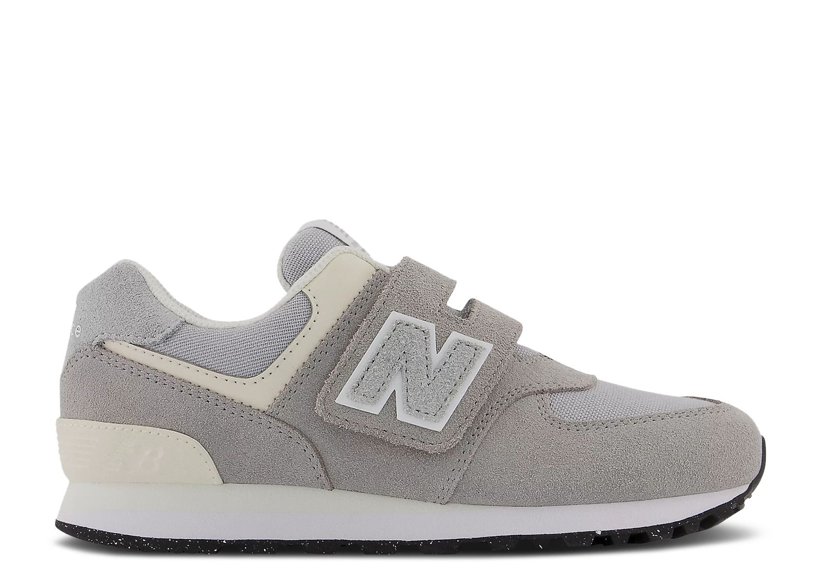 (Youth) New Balance 574 Hook & Loop'Team Away Grey' PV574RD1-W