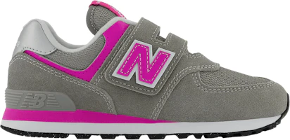 (Youth) New Balance 574 Hook and Loop 'Core Pack - Grey Pink' PV574EVP (Youth) New Balance 574 Hook and Loop 'Core Pack - Grey Pink' PV574EVP