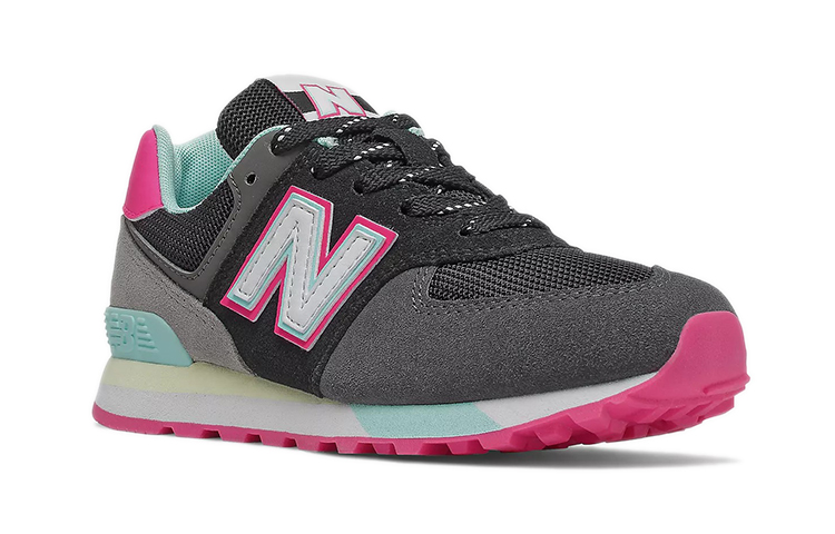 (Youth) NB 574 Little Kid 'Black Pink Glow' 圖 3