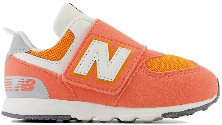 (Youth) New Balance 574 New-B Hook & Loop 'Gulf Red' NW574RCB Order (Youth) New Balance 574 New-B Hook & Loop 'Gulf Red' NW574RCB