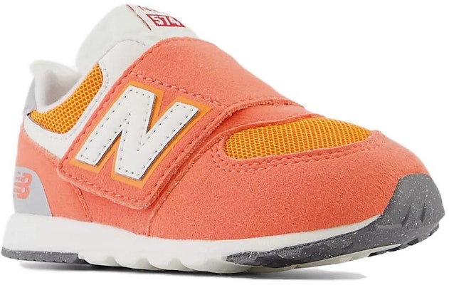 (Youth) New Balance 574 New-B Hook & Loop 'Gulf Red' NW574RCB Lookbook (Youth) New Balance 574 New-B Hook & Loop 'Gulf Red' NW574RCB