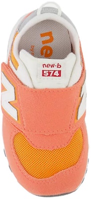 (Youth) New Balance 574 New-B Hook & Loop 'Gulf Red' NW574RCB Shop (Youth) New Balance 574 New-B Hook & Loop 'Gulf Red' NW574RCB