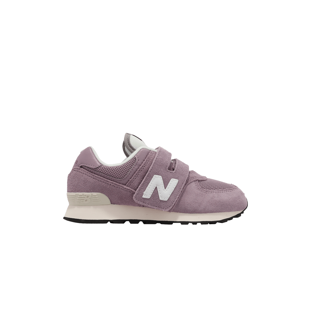 Buy (JR) New Balance 574 小童宽版搭扣 '丁香粉' PV574PV1-W