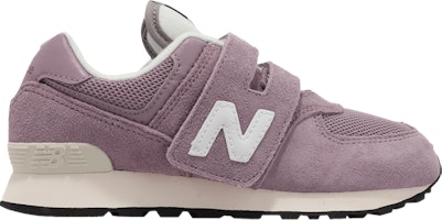(Youth) New Balance 574 New-B Hook & Loop Little Kid Wide 'Lilac Chalk' PV574PV1-W (Youth) New Balance 574 New-B Hook & Loop Little Kid Wide 'Lilac Chalk' PV574PV1-W