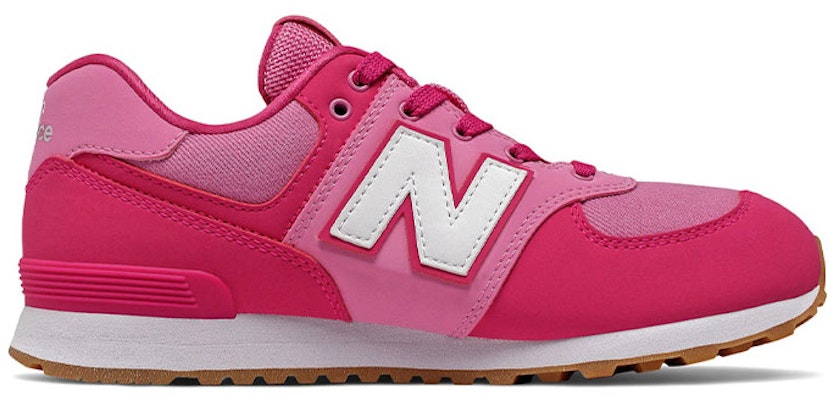 (JR) New Balance 574 Merah Jambu GC574DMP Order (JR) New Balance 574 Merah Jambu GC574DMP
