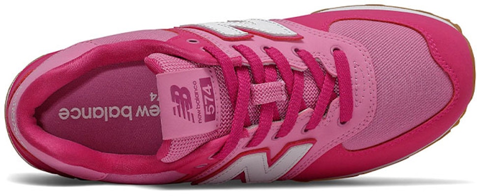 (JR) New Balance 574 Merah Jambu GC574DMP Lookbook (JR) New Balance 574 Merah Jambu GC574DMP