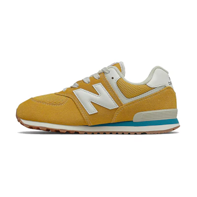 (Youth) NB 574 Series Yellow/ 'White'