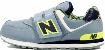 (Youth) New Balance 574 Shoes 'Grey Blue Black' KV574S7Y (Youth) New Balance 574 Shoes 'Grey Blue Black' KV574S7Y