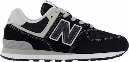(Youth) New Balance 574 Wide 'Core Pack - Black White' PC574EVB-W (Youth) New Balance 574 Wide 'Core Pack - Black White' PC574EVB-W