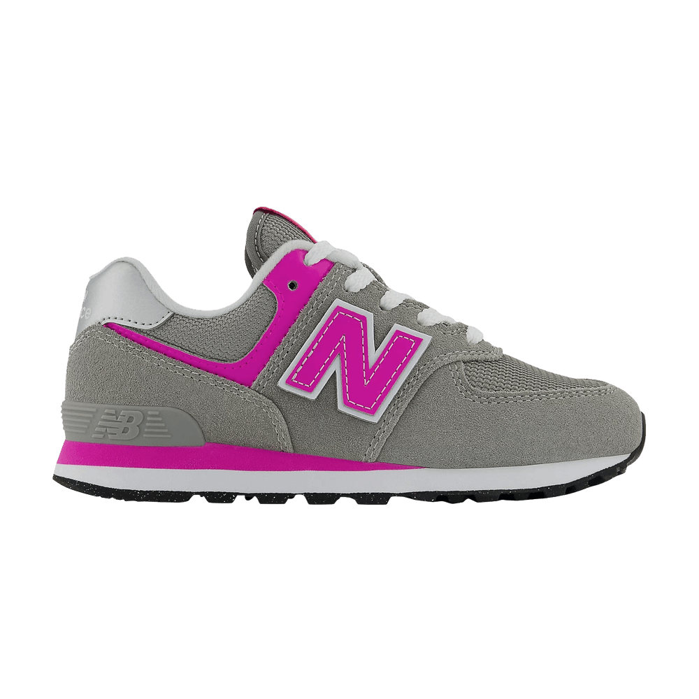 Buy (JR) New Balance 574 Ancho 'Core Pack - Gris Rosa' PC574EVP-W