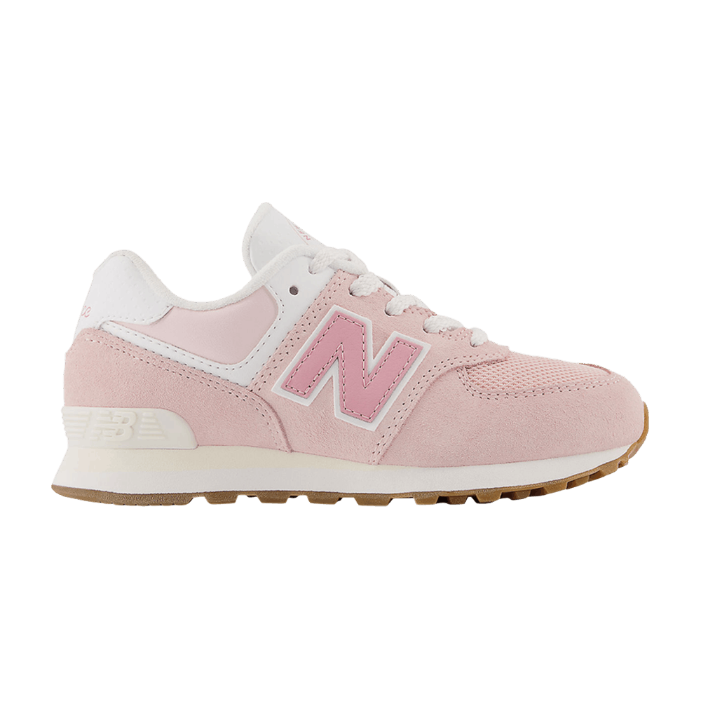 (Youth) New Balance 574 Wide 'NB Athletics - Crystal Pink' PC574CH1-W