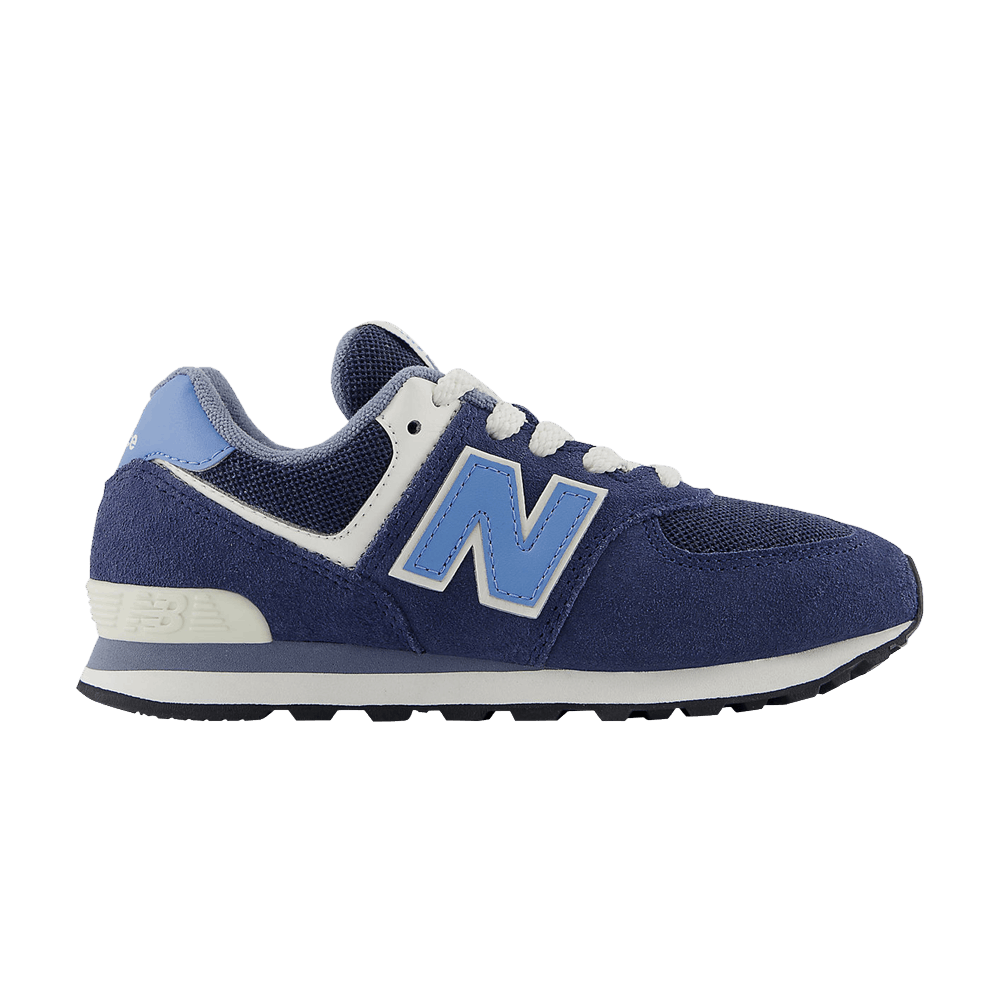 (Youth) NB 574 Wide 'NB Athletics - Navy'