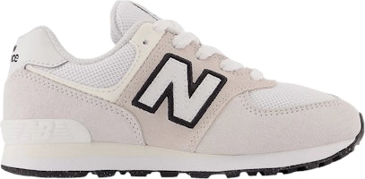 (Youth) New Balance 574 Wide 'Nimbus Cloud Black' PC574WB1-W