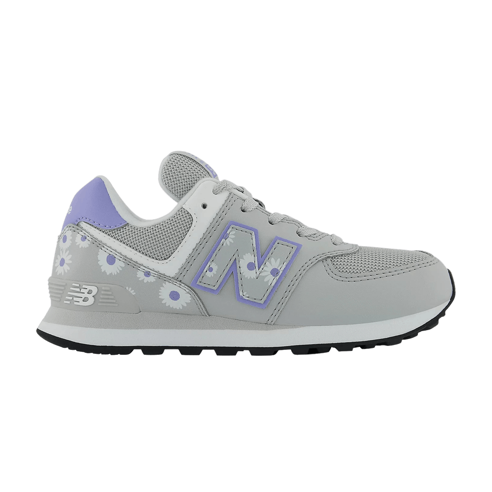(Youth) New Balance 574 Wide 'Summer Fog Violet Florals' PC574FR1-W