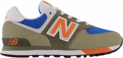 (Youth) New Balance 574 Wide 'True Camo Vibrant Orange' PC574LA1-W (Youth) New Balance 574 Wide 'True Camo Vibrant Orange' PC574LA1-W